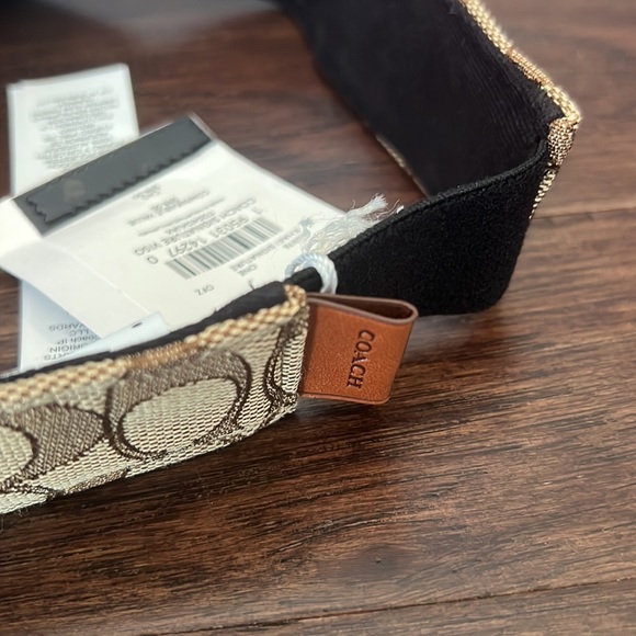 Coach Accessories Coach Signature Visor Poshmark